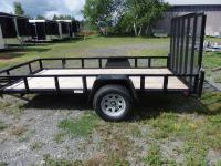  Quality Steel and Aluminium Products 6010HS (Black) Utility Trailer